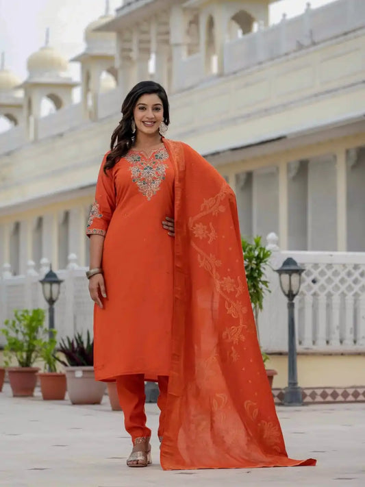 Lila Vol 21 Roman Silk Kurti Pant Dupatta Collection