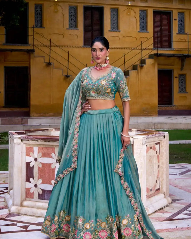 WMN 1450 Zari Shimmer Lehenga Choli Collection 2025