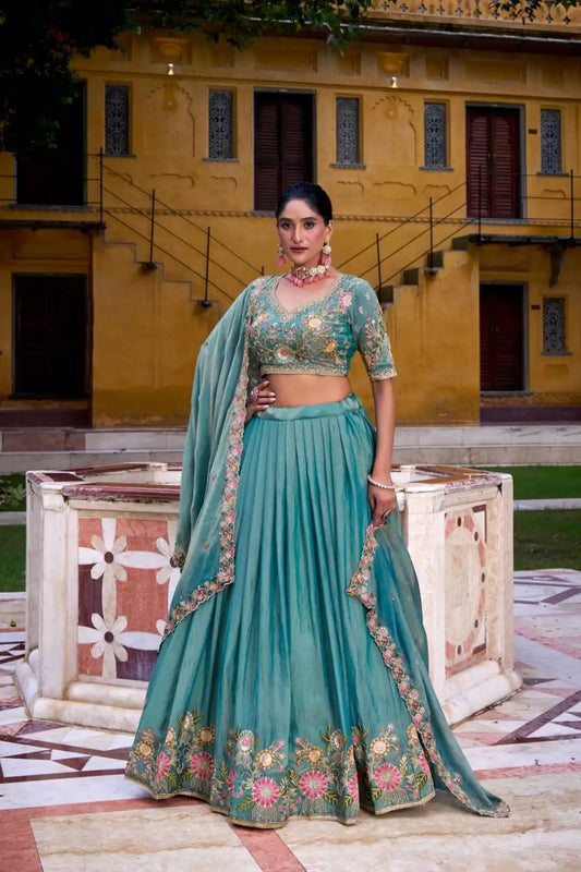 WMN 1450 Zari Shimmer Lehenga Choli Collection 2025