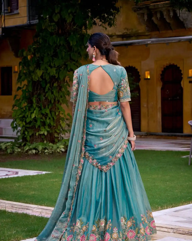 WMN 1450 Zari Shimmer Lehenga Choli Collection 2025