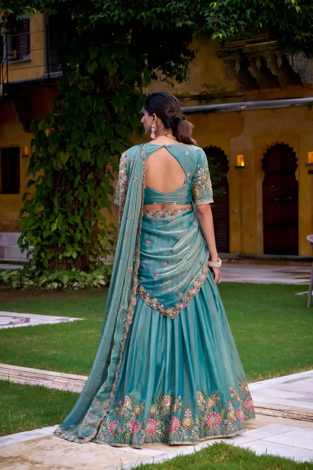 WMN 1450 Zari Shimmer Lehenga Choli Collection 2025