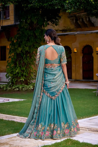 WMN 1450 Zari Shimmer Lehenga Choli Collection 2025