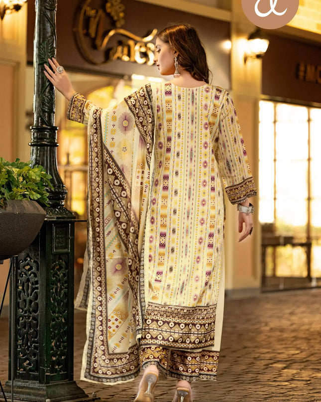 Threadthrill Chinon Digital Printed Readymade Dress Collection 2025