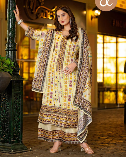 Threadthrill Chinon Digital Printed Readymade Dress Collection 2025