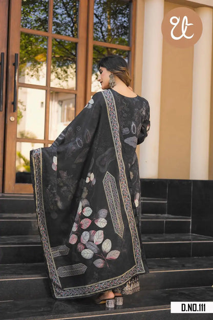 Threadthrill Chinon Digital Printed Readymade Dress Trending Collection