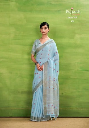 Rajpath Sunrise Silk Zari Border 409 Summer Wear Saree