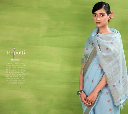 Rajpath Sunrise Silk Zari Border 409 Summer Wear Saree