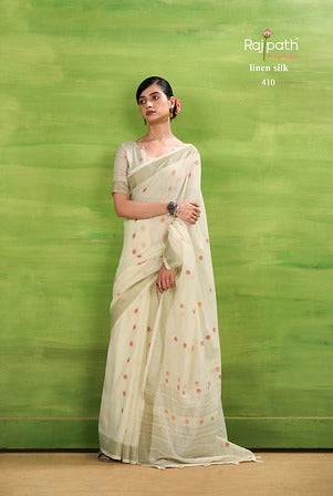 Rajpath Sunrise Silk Zari Border 4010 Summer Wear Saree Collection