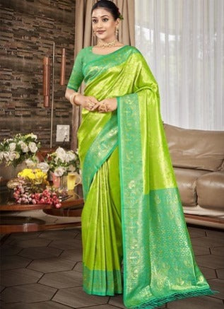 Bunawat Sahi Silk 4  Weaving Work 1005 Festiva Wear Saree Collection