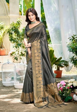 Bunawat Chitrangana Weaving Work 1004 Party Wear Saree Collection