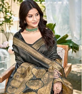 Bunawat Chitrangana Weaving Work 1004 Party Wear Saree Collection