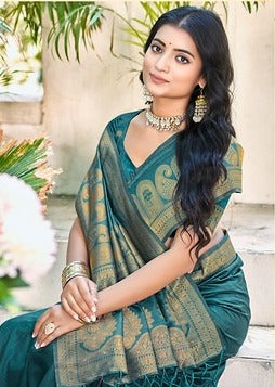 Bunawat Chitrangana Weaving Work 1005 Party Wear Saree Trending Collection