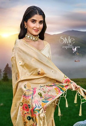 Bunawat Kalista Heavy Assam Silk 1006 Party Wear Saree Collection 2025