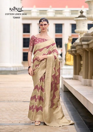 Rajpath Renault Zigzag Pettern Border 720005 Party Wear Saree Collection 2025