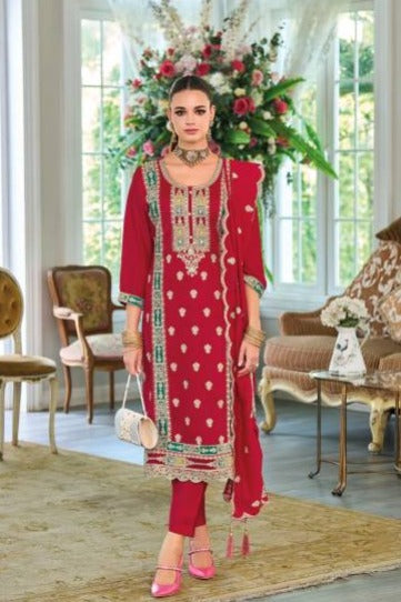 Eba Noura Chinon Readymade Suits Trending Diwali Collection