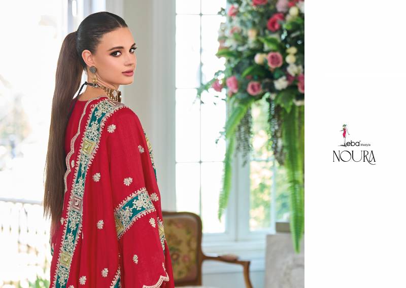 Eba Noura Chinon Readymade Suits Trending Diwali Collection