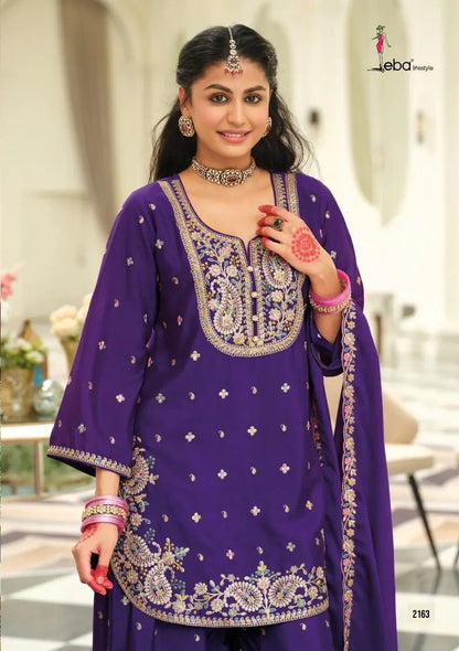 Eba Saaj Chinon Sharara Suit Diwali Festival 2025