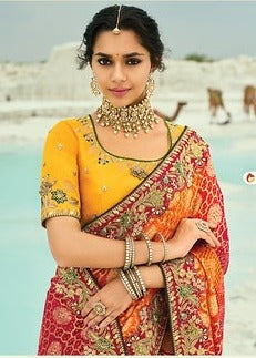 MN Shahi Poshak Vol 4 Moti Silk 8008 Festival Wear Saree Trending Collection