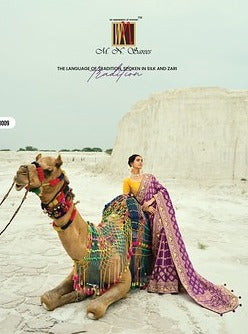 MN Shahi Poshak Vol 4 Moti Silk 8009 Festival Wear Trending Saree