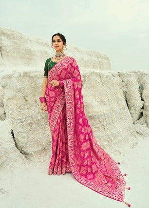 MN Shahi Poshak Vol 4 Moti Silk 80010 Reception Wear Trending Saree 2025