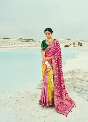 MN Shahi Poshak Vol 4 Moti Silk 80011 Reception Wear Saree 2025