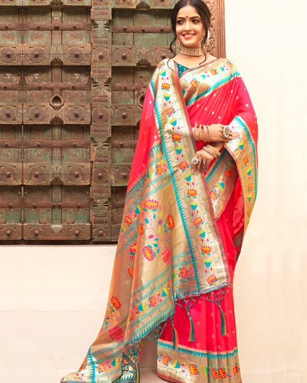 Astita Mariya Paithani Silk With Zari Weaving 1002  Festival Wear Saree Collection