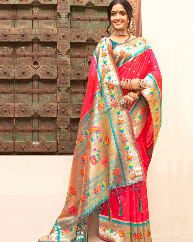 Astita Mariya Paithani Silk With Zari Weaving 1002  Festival Wear Saree Collection