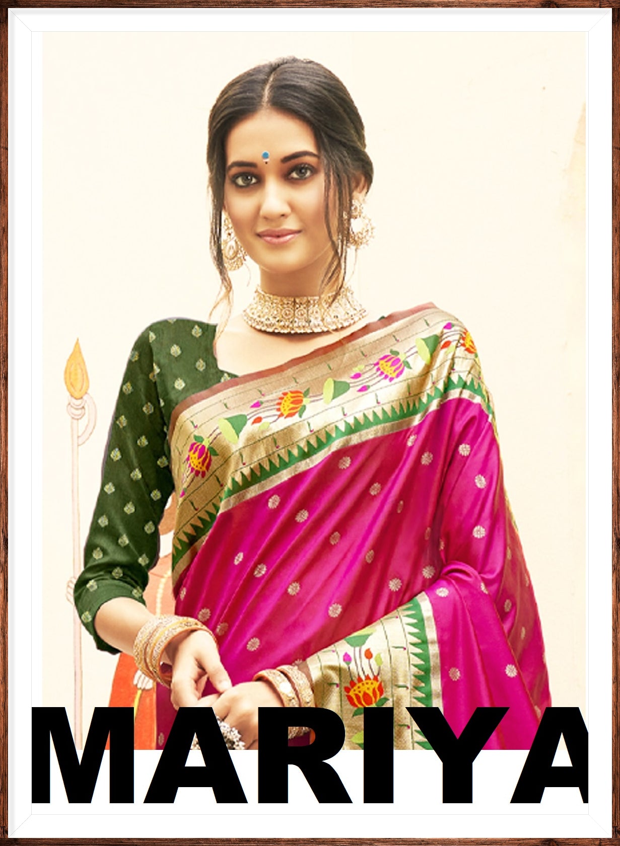 Astita Mariya Paithani Silk With Zari Weaving 1004  Festival Wear Saree Collection