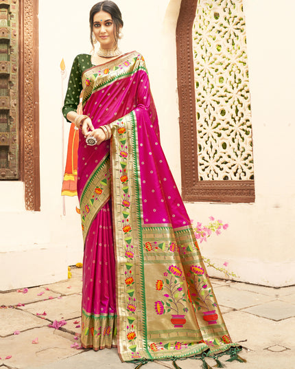 Astita Mariya Paithani Silk With Zari Weaving 1004  Festival Wear Saree Collection