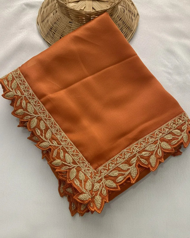 Kiara Armani 2A Rangoli Silk Embroidery Work Saree