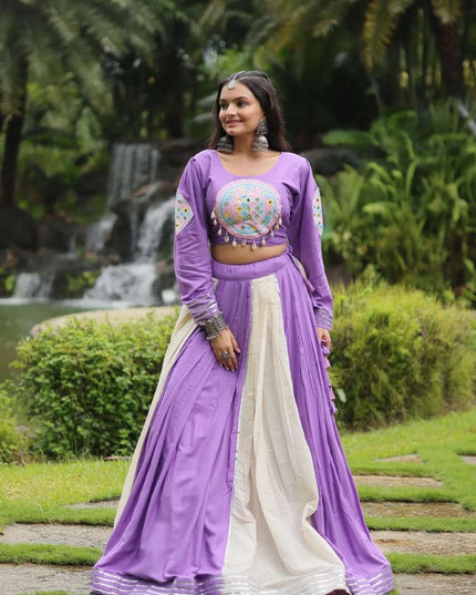 Mohini 7122 White Color Navratri Ready to Wear Lehenga Choli Wholesale