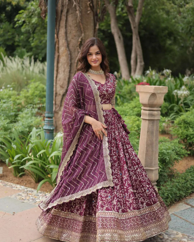 Mohini 7124 Embroidery Viscose Party Wear Lehenga Choli