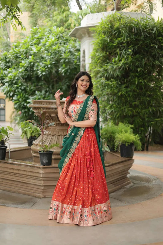 Mohini 7126 Silk Party Wear Embroidery Lehenga Choli