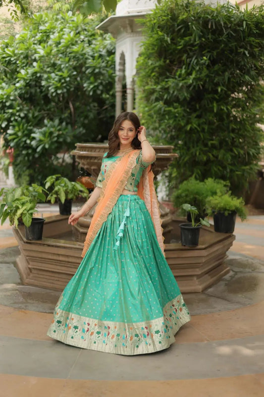 Mohini 7126 Silk Jequard Party Wear Lehenga coli