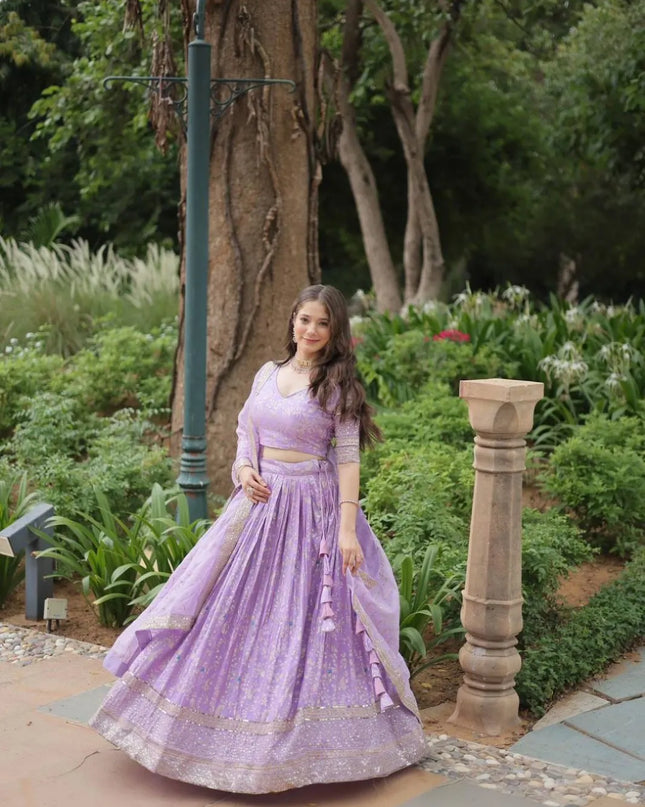 MOhini 7124 Heavy Embroidered Party Wear Lehenga Choli