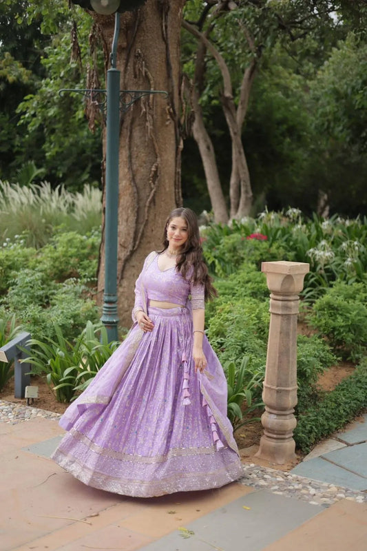 MOhini 7124 Heavy Embroidered Party Wear Lehenga Choli