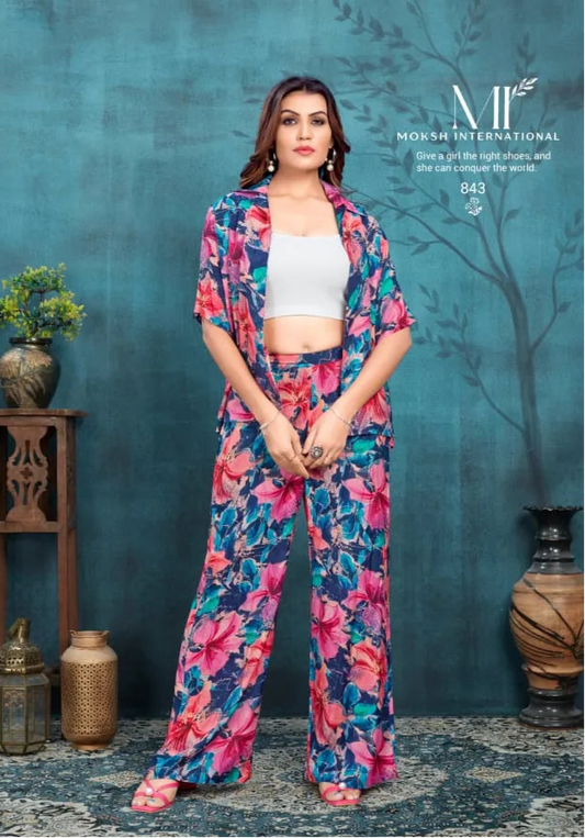 Moksh Girls Co Ord Set Western Collection