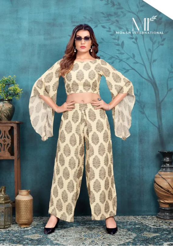 Moksh Girls Co Ord Set Western Wear Wholesale
