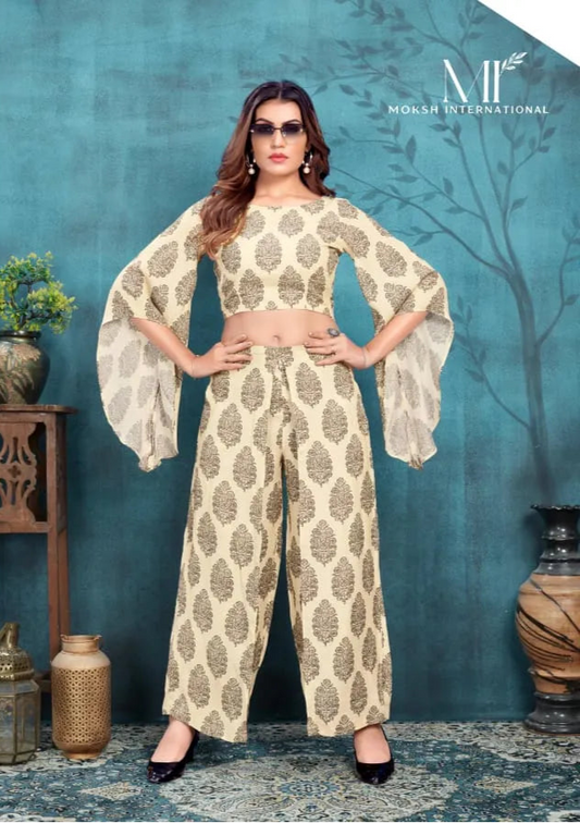 Moksh Girls Co Ord Set Western Wear Wholesale