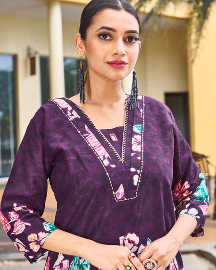 Lila 128 Pure Cotton Printed Co Ord Set Collection