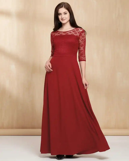 Shiv Vol 102 Georgette Red Gown Collection