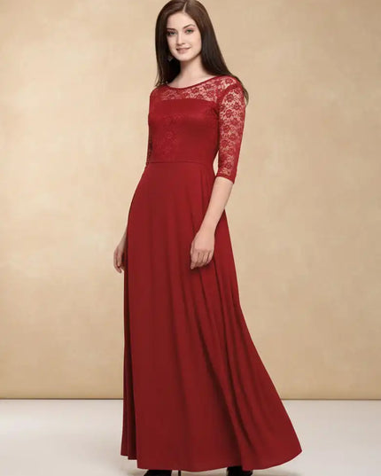 Shiv Vol 102 Georgette Red Gown Collection