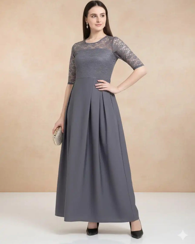 Shiv Vol 107 Georgette Grey Color Gown Collection