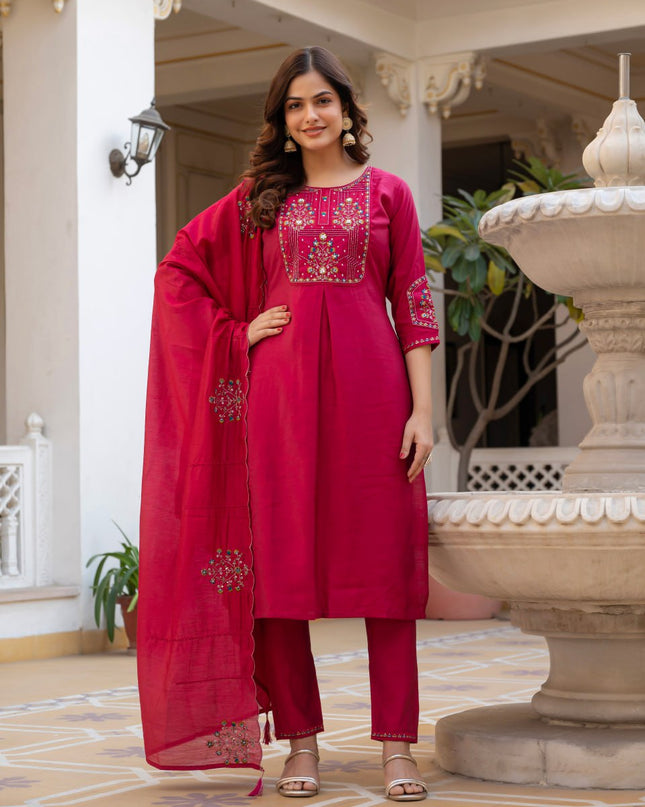 Lila 144 Rani Viscose Silk Designer Readymade Suit 2026
