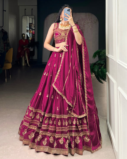 WMN 1474 Rangoli Sequins Thread Work Wedding Lehenga Choli