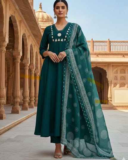 KR 402 Morphich Cotton Readymade Dress For Women