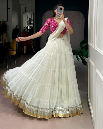 WMN 1009 White Marbel Festive Lehenga Choli Collection