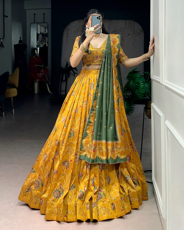 WMN 1256 Tasar Silk Lehenga Choli Collection