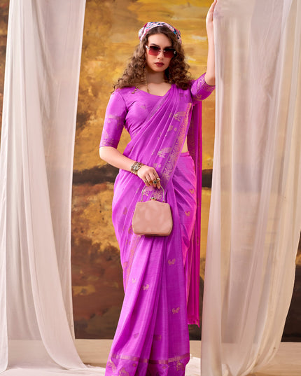 WMN 7913 Crepe Weaving Party Wera Saree Collection