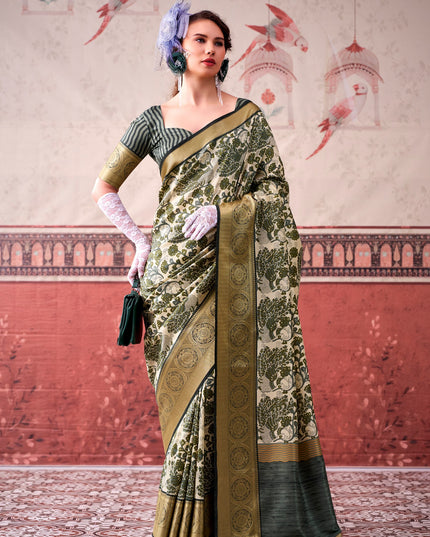 WMN 7050 Tasar Silk Yamisha Party Wear Saree Collection